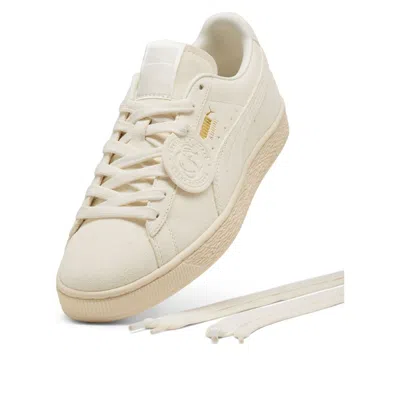 Puma Charles F. Stead Suede Ii Sneakers In White