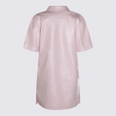Fiorucci Angel-embellished Polo Dress In Pink