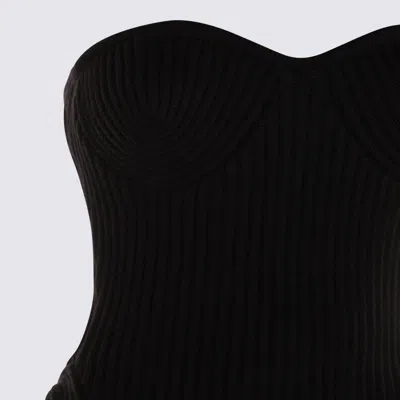 Jean Paul Gaultier Black Top In Black