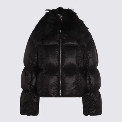 Jil Sander Coats Blacks And Greys In Black