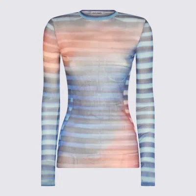 Jean Paul Gaultier Light Blue Top In Blue