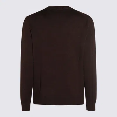 Altea Dark Brown Knitwear In Brown