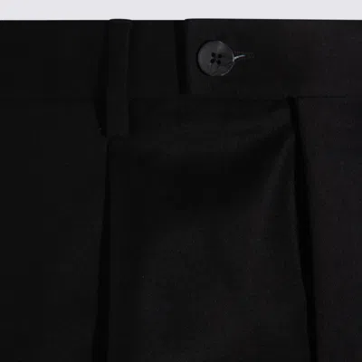 Gta Black Wool Pants In Gray