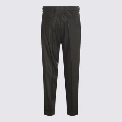 Gta Grey Wool Pants In Gray