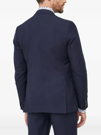 Sisley Paris Buttoned Single-breasted Suit In Blue