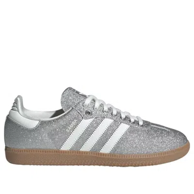 Adidas Originals (wmns) Adidas Samba Og 'silver Metallic' In Multi