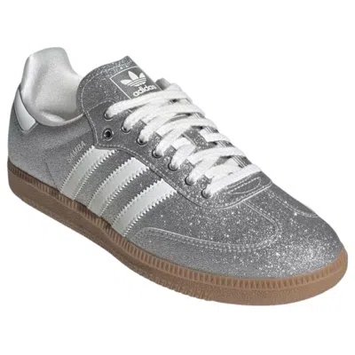 Adidas Originals (wmns) Adidas Samba Og 'silver Metallic' In Multi