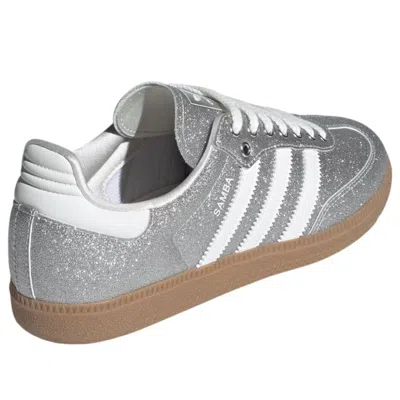 Adidas Originals (wmns) Adidas Samba Og 'silver Metallic' In Multi