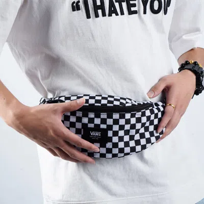 Vans Mini Ward Cross Body Bag 'black White' In Multi