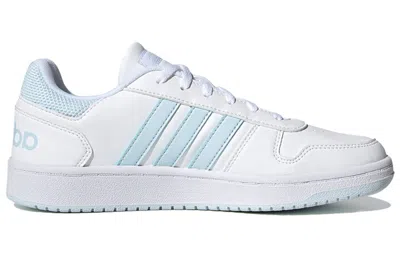 Adidas Originals (wmns) Adidas Hoops 2.0 'light Blue White' In Multi