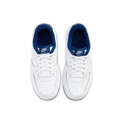 Nike (ps)  Air Force 1 Low 'white Blue'