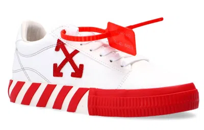 Off-white (wmns)  Vulc Sneaker 'white Red' In Multi