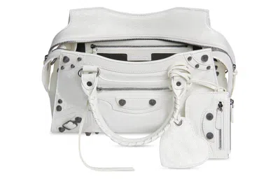 Balenciaga (wmns)  Neo Cagole City Small Handbag 'optic White'