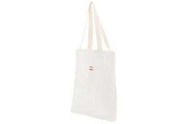 Puma X Garfield Shopper Tote Bag 'white Yellow Red Black Blue' In Multi
