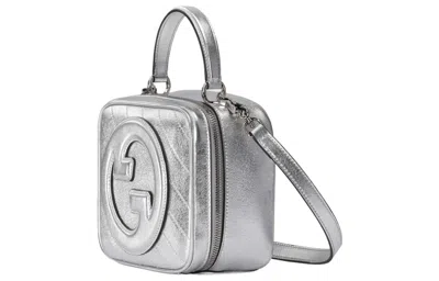 Gucci (wmns)  Blondie Top Handle Bag 'silver'