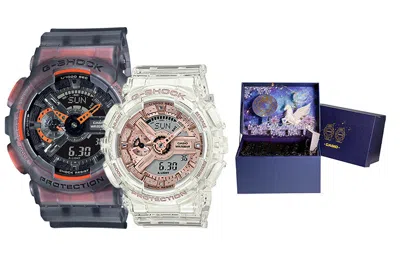 Casio G-shock Analog-digital 'black White' In Multi