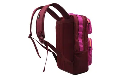 Nike (wmns)  Casual Sports Travel Bag Schoolbag Backpack 'red Pink' In Multi