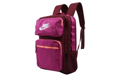 Nike (wmns)  Casual Sports Travel Bag Schoolbag Backpack 'red Pink' In Multi