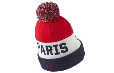 Nike X Paris Saint-germain Pom Beanie 'midnight Navy' In Multi