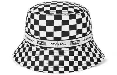 Vans Wave Rider Hat 'black White Checkerboard' In Multi