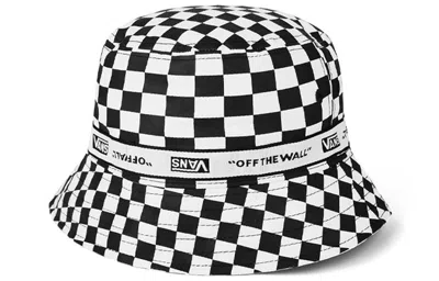 Vans Wave Rider Hat 'black White Checkerboard' In Multi