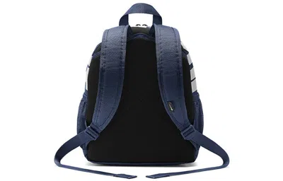 Nike Brasilia Just Do It Mini Backpack 'navy' In Blue