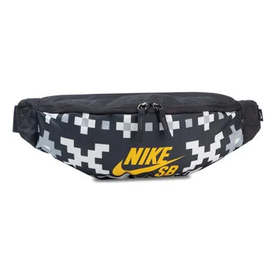 Nike Sb Heritage Printed Skate Hip Pack 'antharcite' In Multi