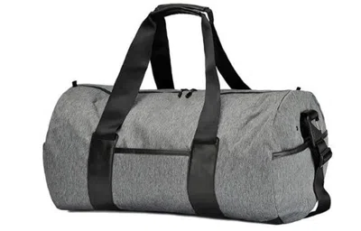 Air Jordan (wmns)  Large Capacity Outdoor Sports Gym Bag Travel Bag Bucket Bag Gray 'grey Black' In Multi