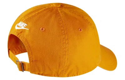 Nike Sportswear Heritage86 Adjustable Cap 'orange' In Yellow