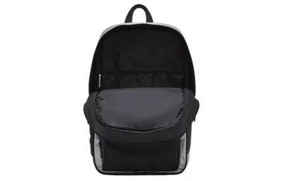 Air Jordan Logo Backpack 'grey Black' In Multi