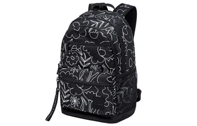 Li-ning Allover Print Sportstyle Backpack 'black' In Multi
