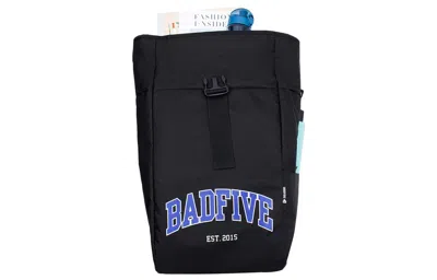 Li-ning Badfive Logo Rucksack 'black Blue' In Multi