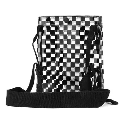 Vans Diagonal Bag 'black White' In Multi