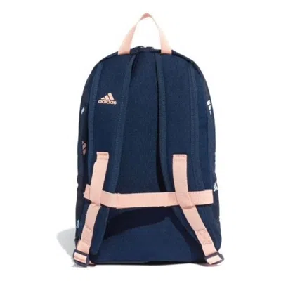 Adidas Originals (gs) Adidas Backpack 'navy Pink' In Multi