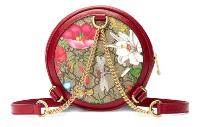Gucci (wmns)  Ophidia Gg Flora Mini Backpack 'red'