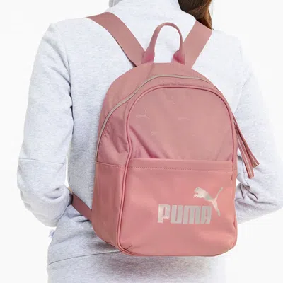 Puma (wmns)  Core Up Backpack 'pink Grey' In Multi
