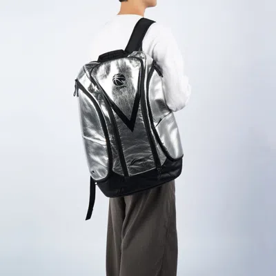 Li-ning Cba All Star Player Backpack 'silver Black' In Multi