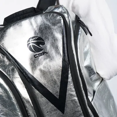 Li-ning Cba All Star Player Backpack 'silver Black' In Multi