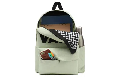 Vans Old Skool Drop V Backpack 'green Black' In Multi