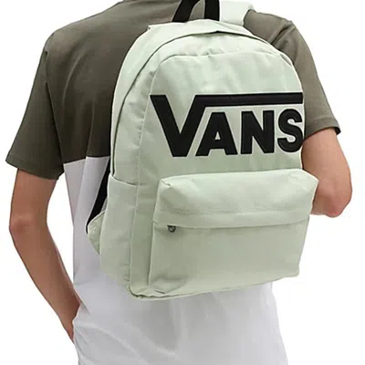 Vans Old Skool Drop V Backpack 'green Black' In Multi