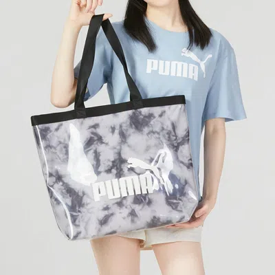 Puma (wmns)  Core Transparent Tote Bag 'grey' In Multi