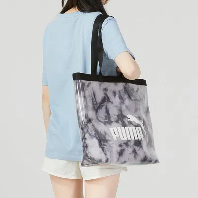 Puma (wmns)  Core Transparent Tote Bag 'grey' In Multi