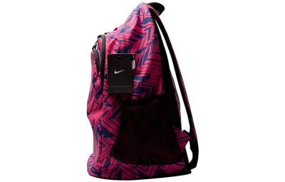 Nike (wmns)  Legend Backpack-print Logo 'red Pink' In Multi