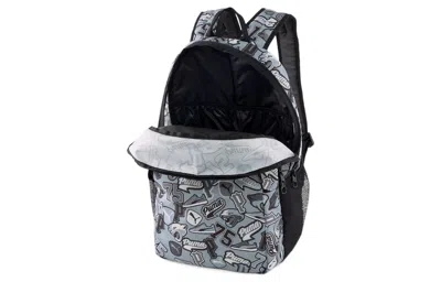 Puma Academy Backpack 'black Teal White' In Multi