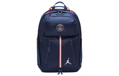 Air Jordan X Psg Logo Backpack 'navy' In Multi