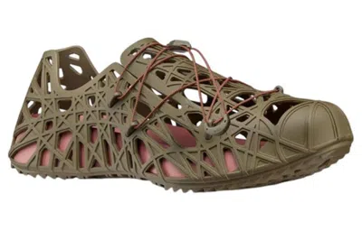 Dior Warp Sandal Khaki Cosmo Rubber In Brown