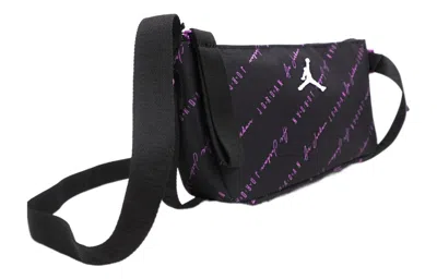 Air Jordan Jumpman Handbag Bag 'black Rush Fuchsia'