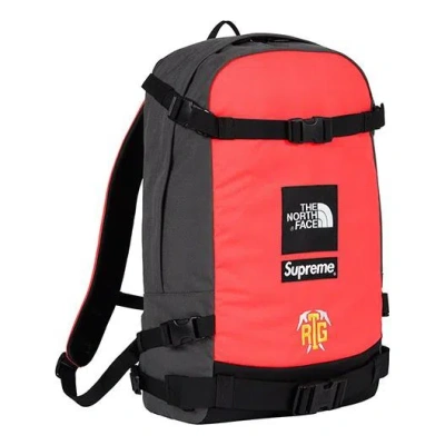 Supreme X The North Face Rtg Backpack 'red Black' In Multi