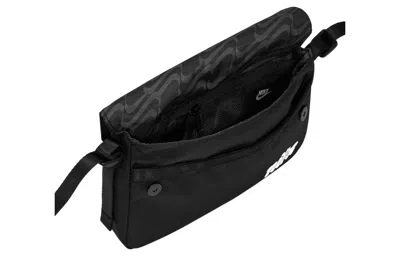 Nike Large Capacity Athleisure Casual Sports Shoulder Bag Messenger Bag Unisex Pure Black