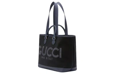 Gucci Large Tote Bag With  Print 'black'